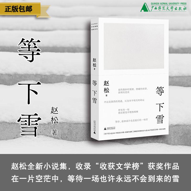 等下雪 赵松/著 赵松、收获文学榜、抚顺故事集、你们去荒野、积木书