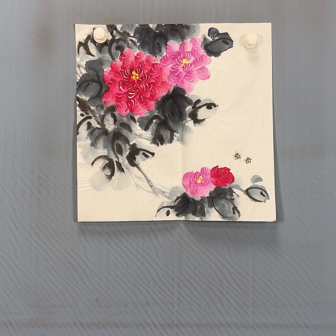 国画1587 牡丹一如您