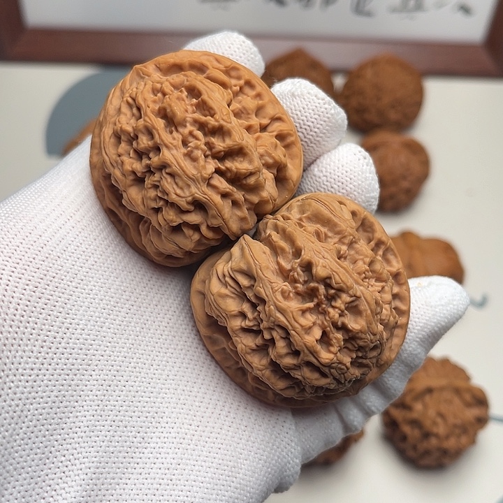 把件文玩核桃45粗筋