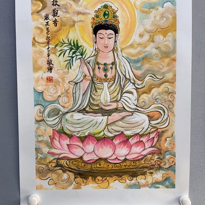 国画亲笔手绘原创