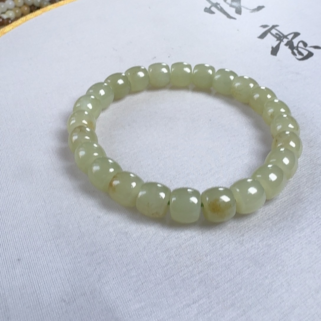 和田玉手链未镶嵌
