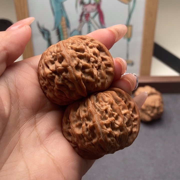 把件文玩核桃41山地磨盘