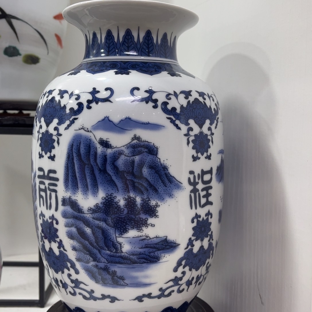 景德镇陶瓷花瓶摆件