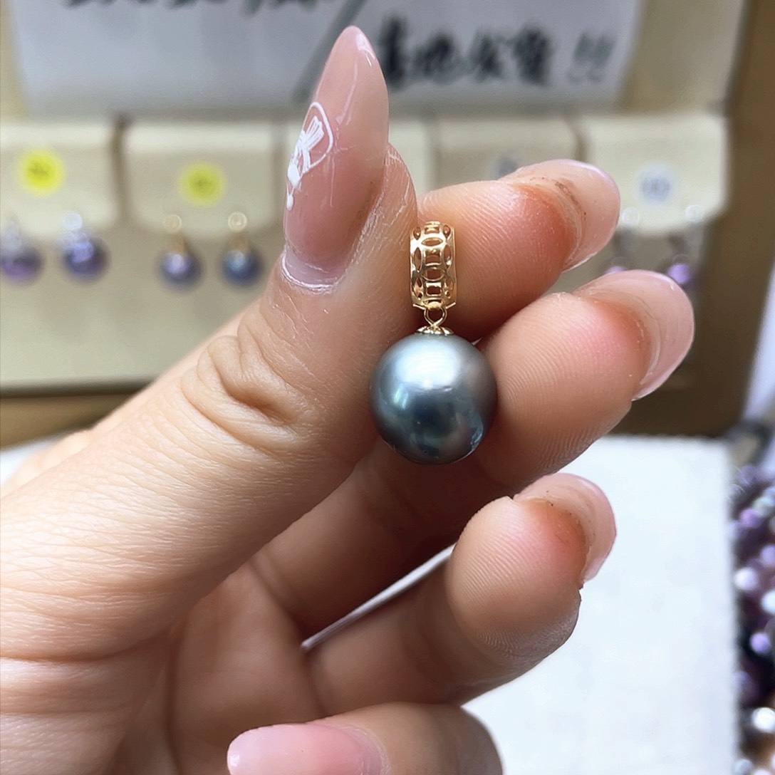 海水珍珠颈饰18K金镶嵌