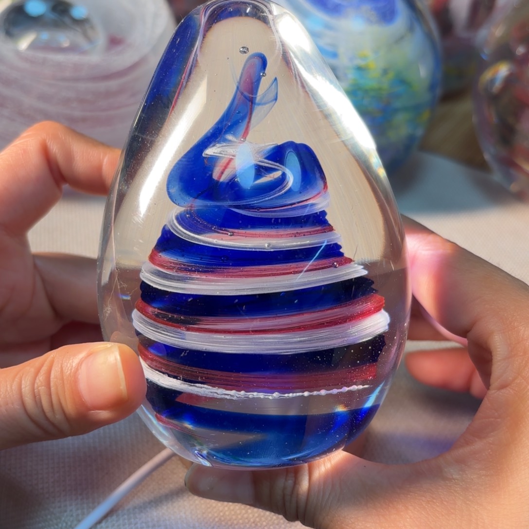 琉璃手工艺品瑕疵