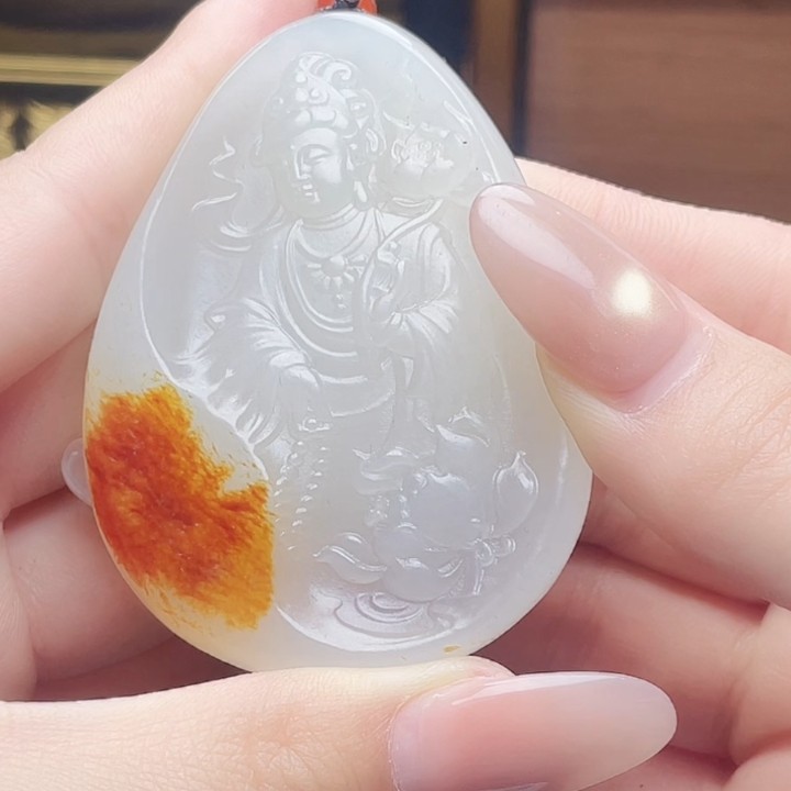 和田玉玉石挂件T1213拍一发一