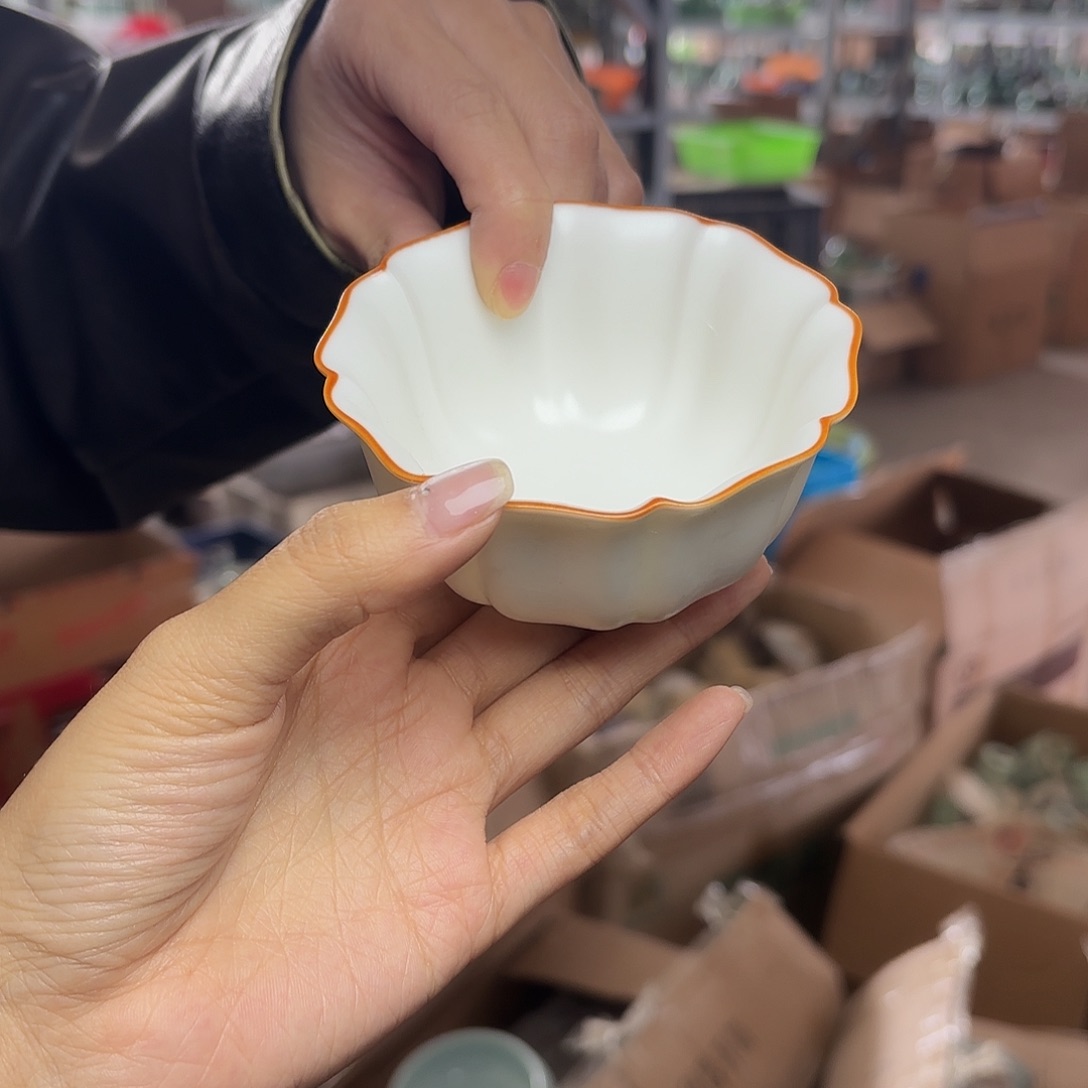 龙泉云间青瓷小米茶器