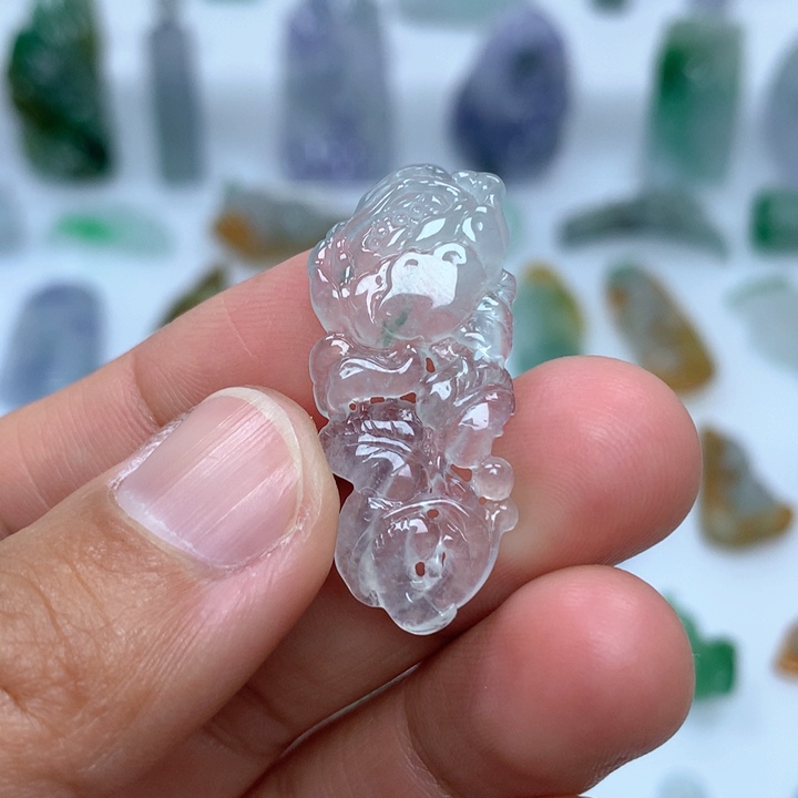 翡翠吊坠(不含链)未镶嵌