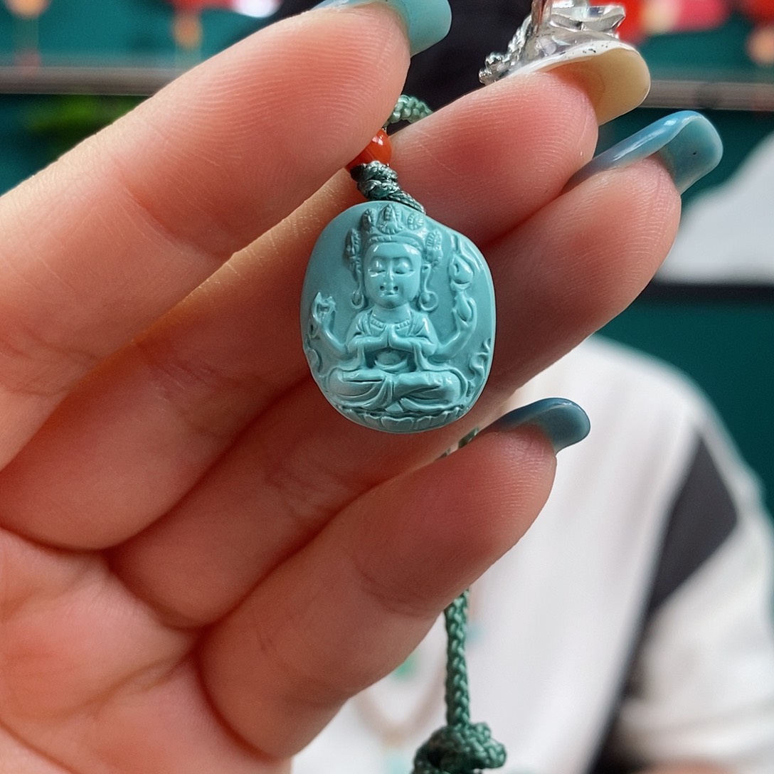 绿松石珠宝奇石未镶嵌