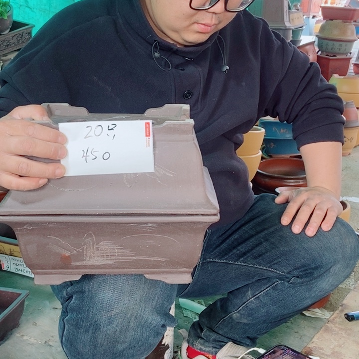 紫砂花盆紫砂紫砂