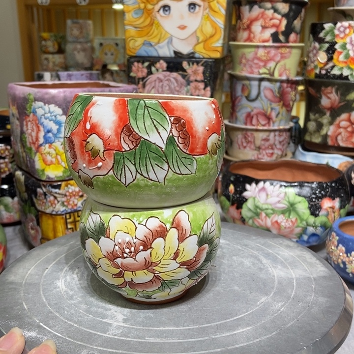 景德镇艺术手绘作品