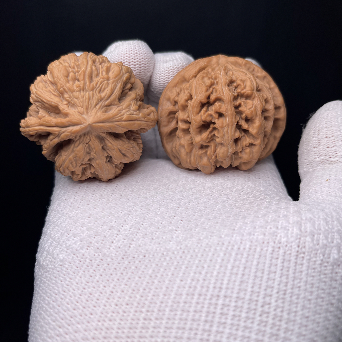 文玩核桃大粗筋狮子头八筋聚顶尺寸50（编号a253）