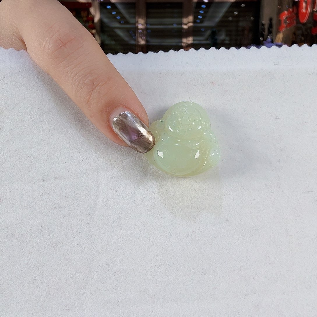 和田玉吊坠(赠链)未镶嵌任*湾