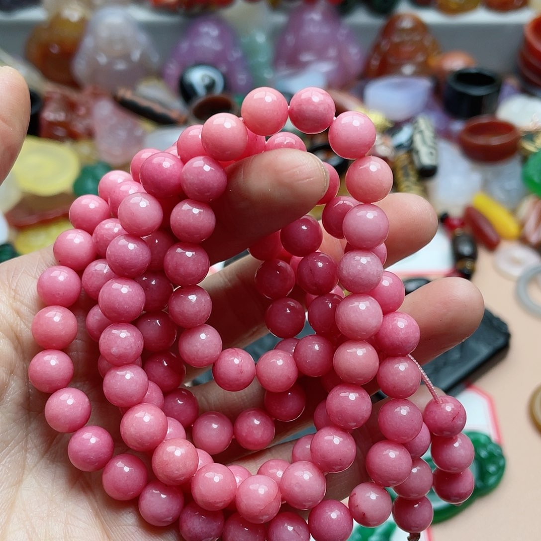 玛瑙/玉髓颈饰合金❤️***