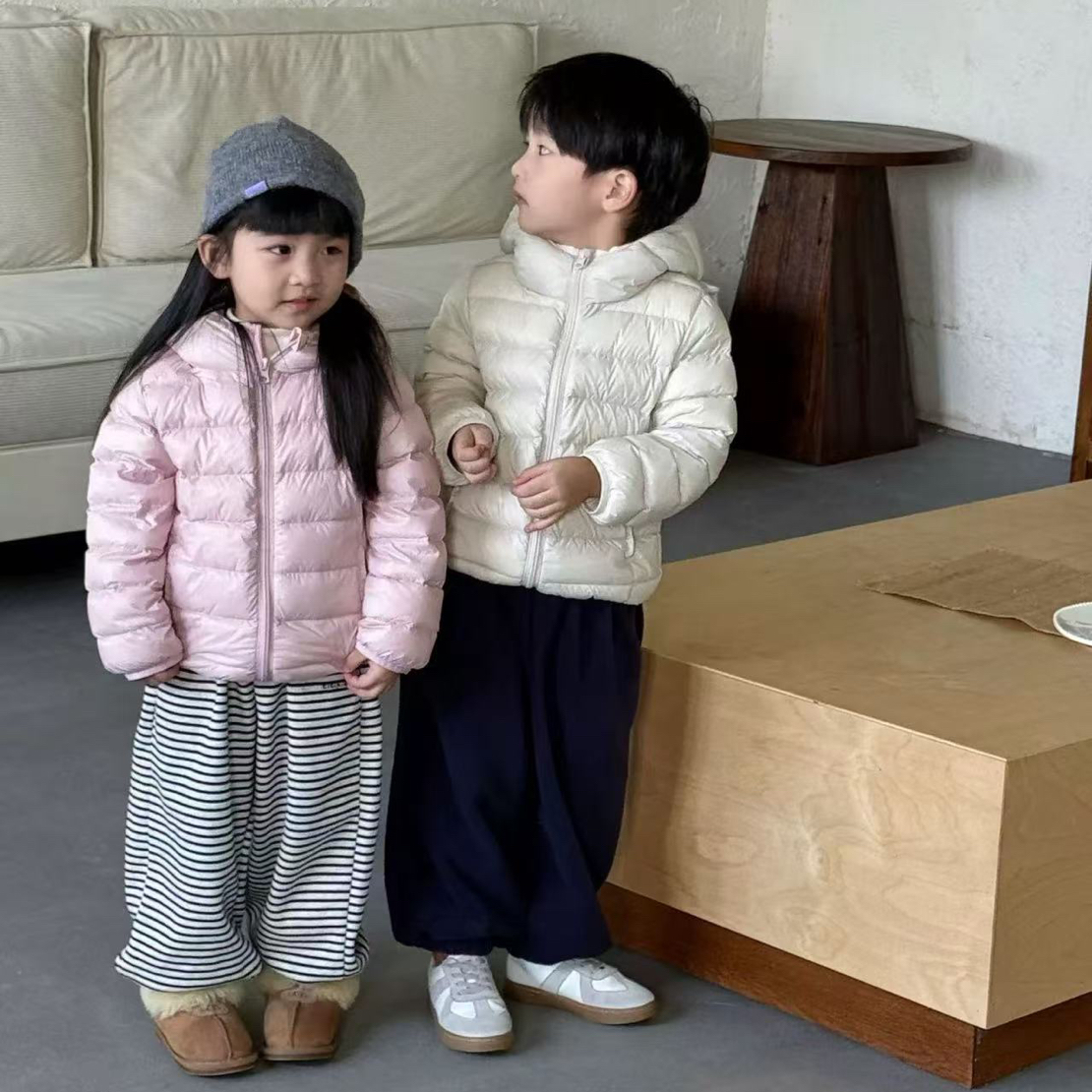 儿童男女童轻薄棉袄内搭