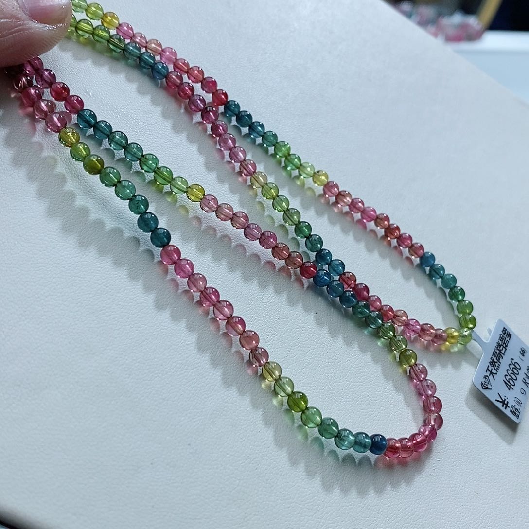 碧玺手链未镶嵌手链