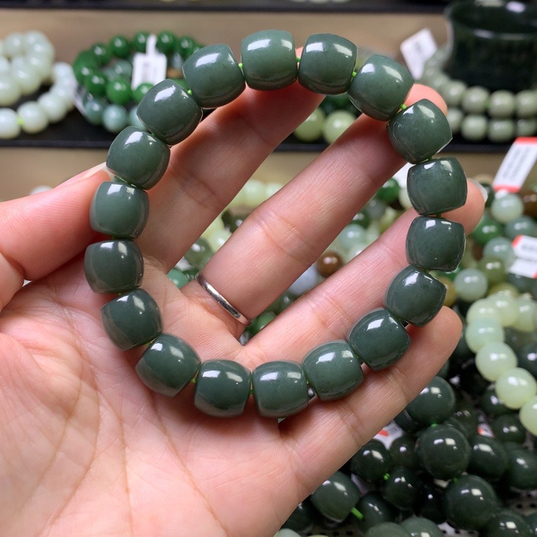 和田玉手链未镶嵌