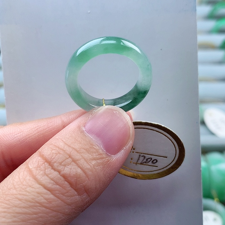 【闪购商品】未镶嵌戒指翡翠15号