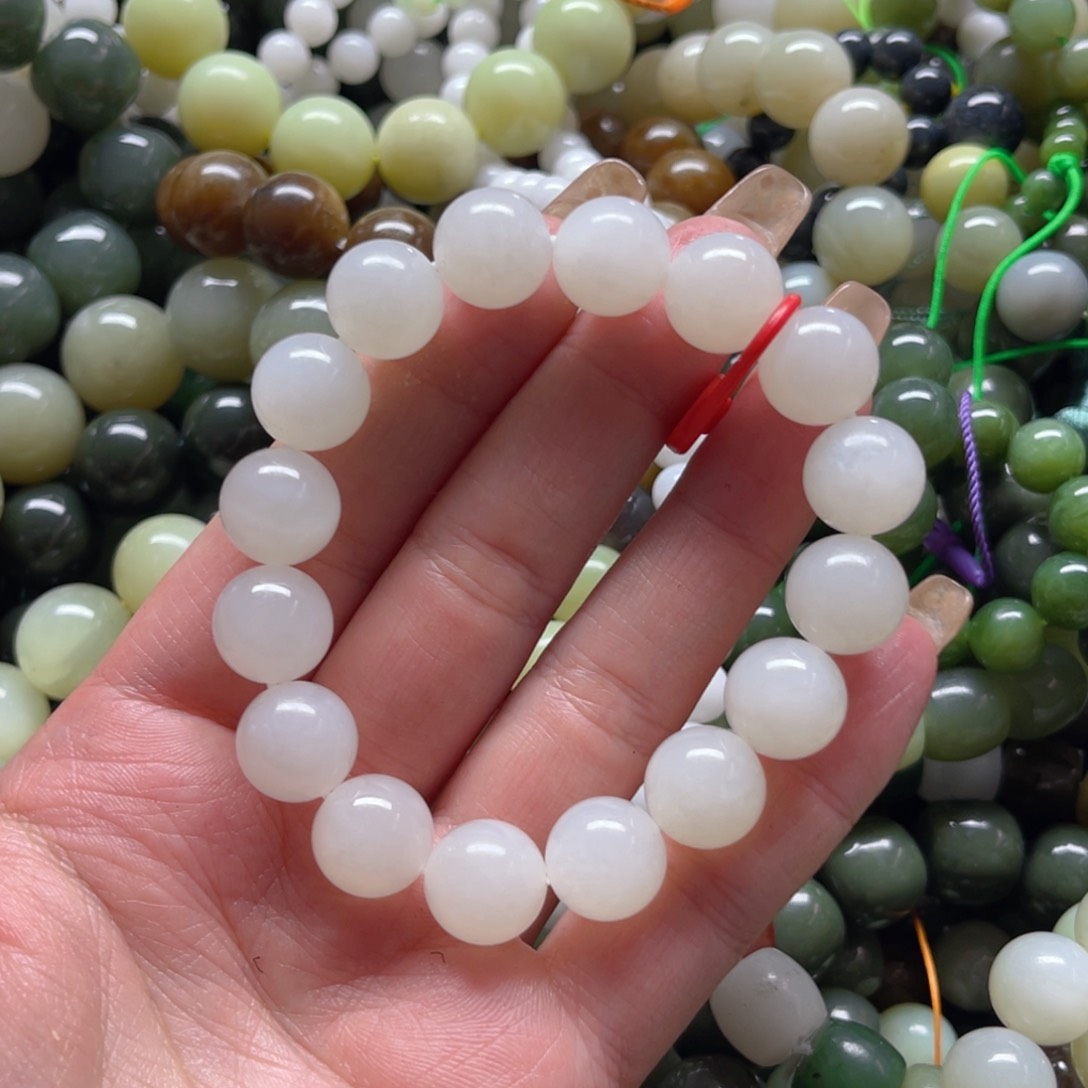 和田玉手链未镶嵌