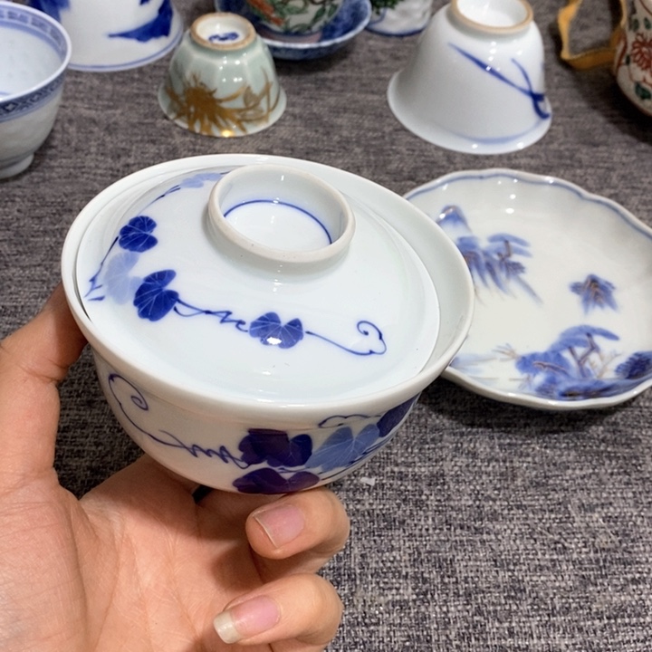 紫砂茶杯非常漂亮好看的碗