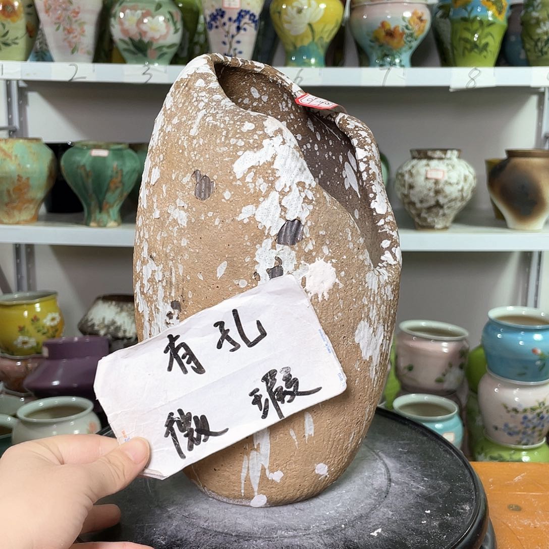 景德镇陶瓷花盆花器暇256