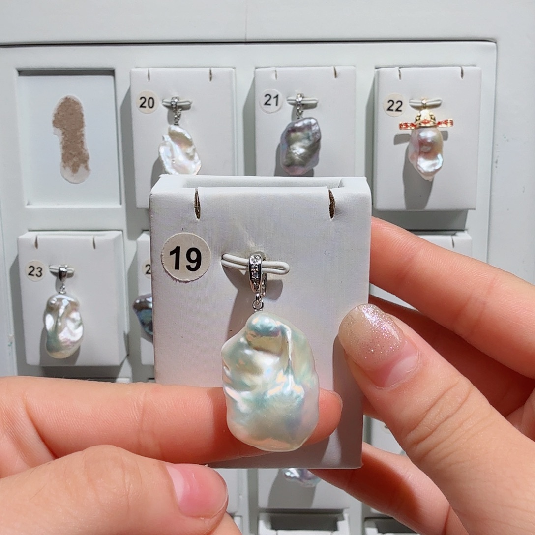 颈饰合金淡水珍珠