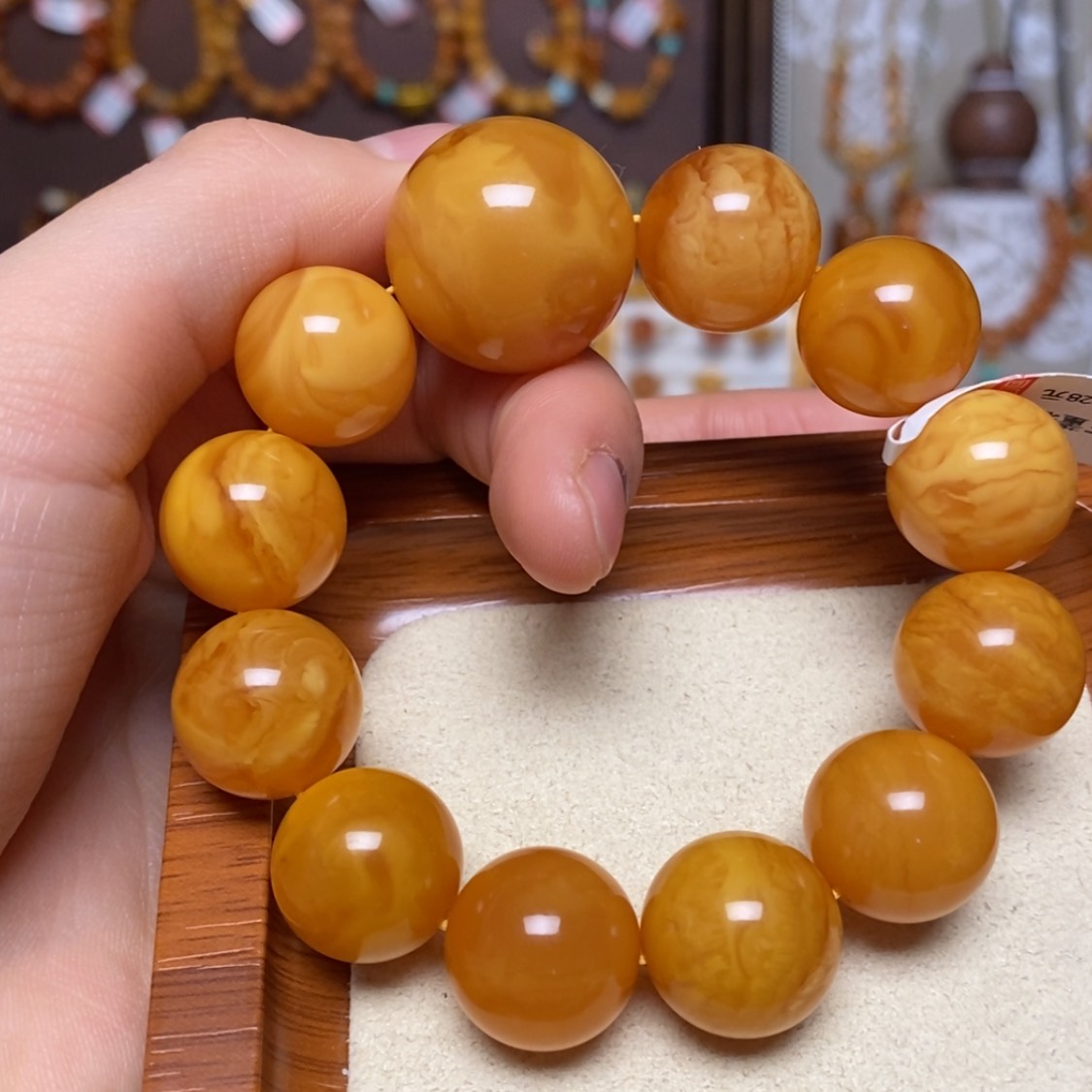 【闪购商品】手链蜜蜡未镶嵌手串