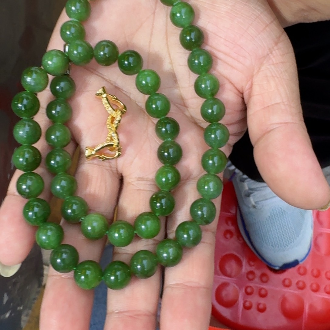 和田玉未镶嵌颈饰多样性发货 拍一发一卡10