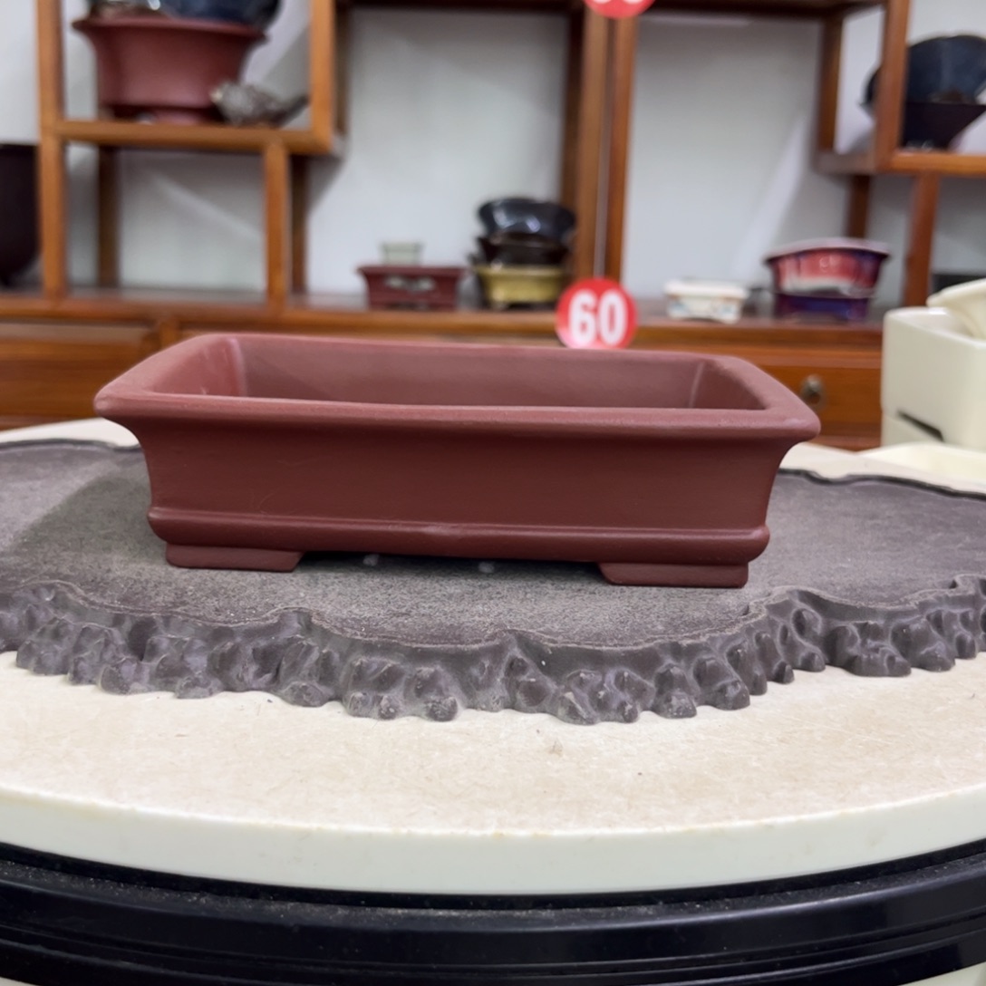 紫砂花盆瑕疵4.5-18-13。。。