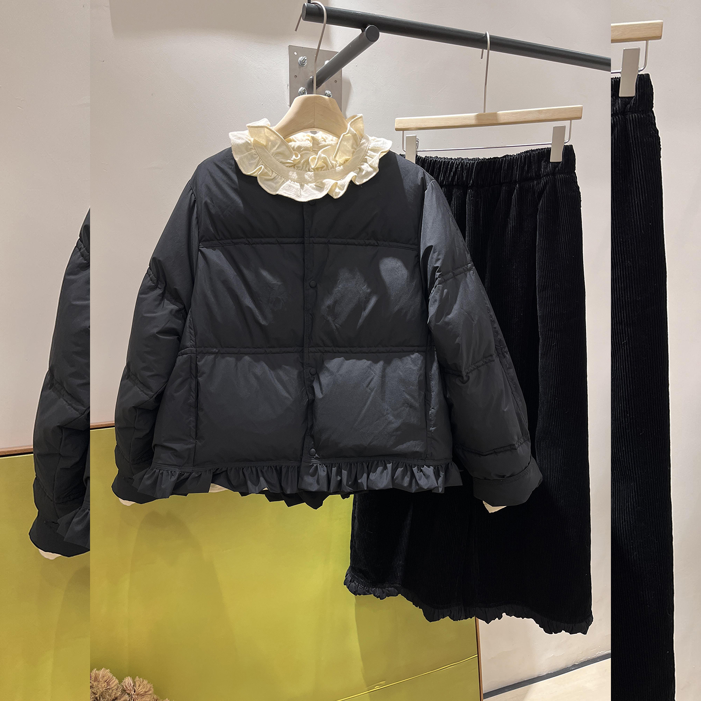 巨好看冬季新款棉服女黑色显瘦百搭短款外套韩系小个子面包服棉衣