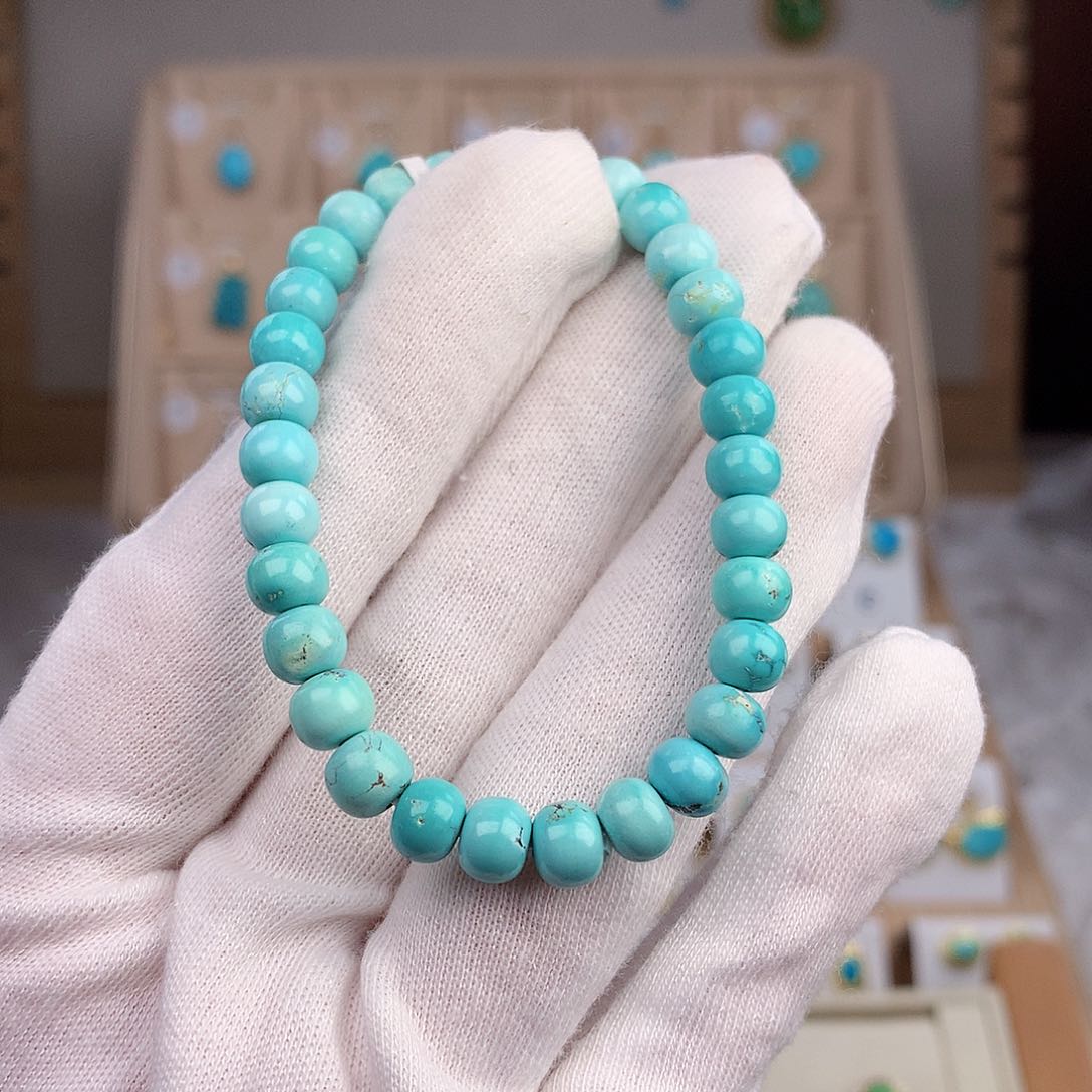 绿松石耳饰未镶嵌