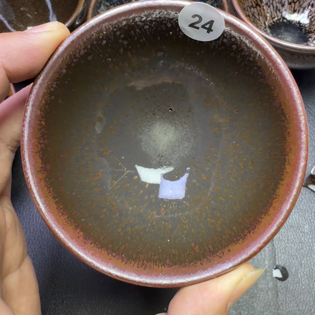 摆件古时茶器建窑建盏24