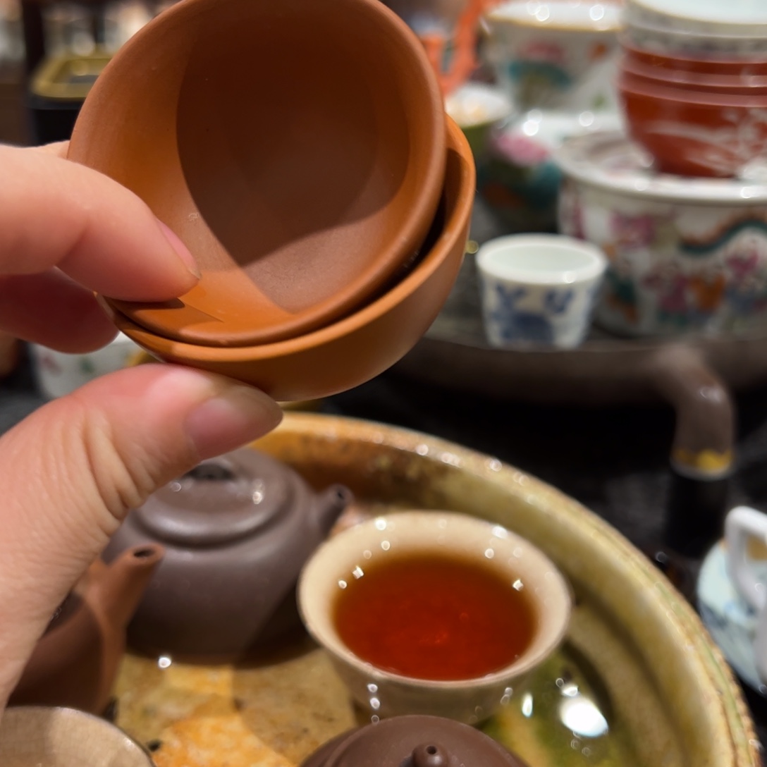 两个紫砂小杯特价