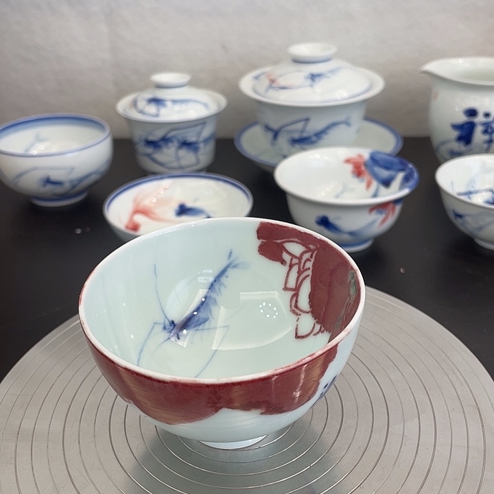 手工手绘陶瓷作品