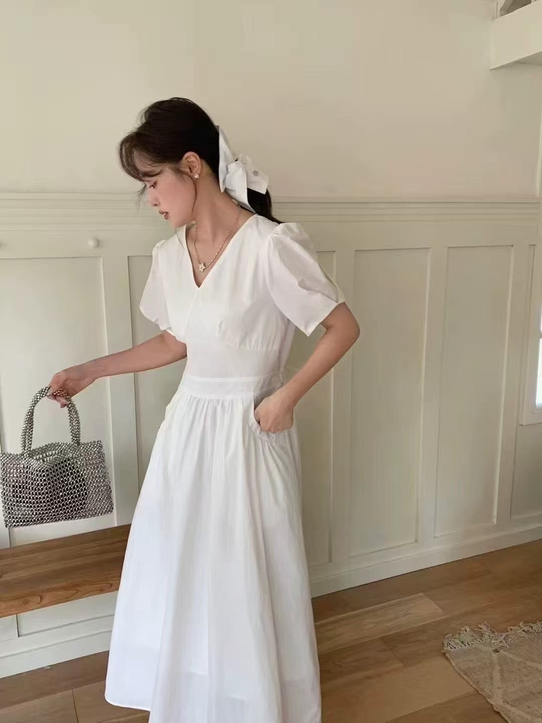 夏季韩系简约时尚风显瘦气质