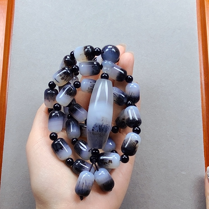 玛瑙/玉髓项链未镶嵌