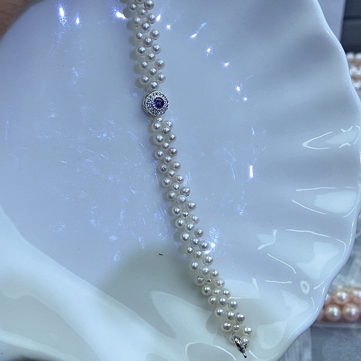 未镶嵌淡水珍珠颈饰