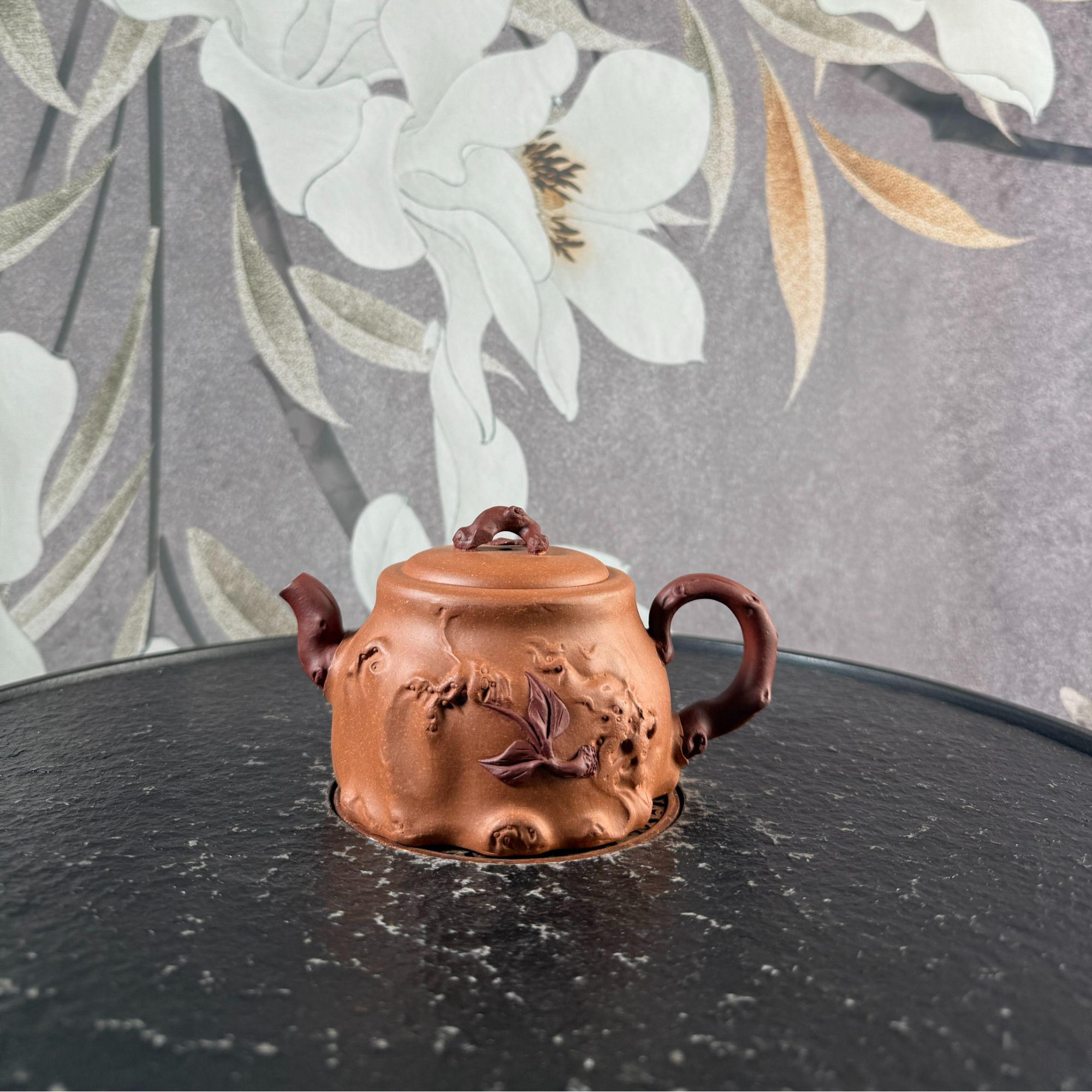 088号 黑 花器壶 