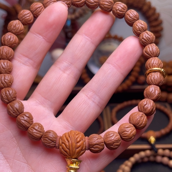 桃核吊坠龙文桃核