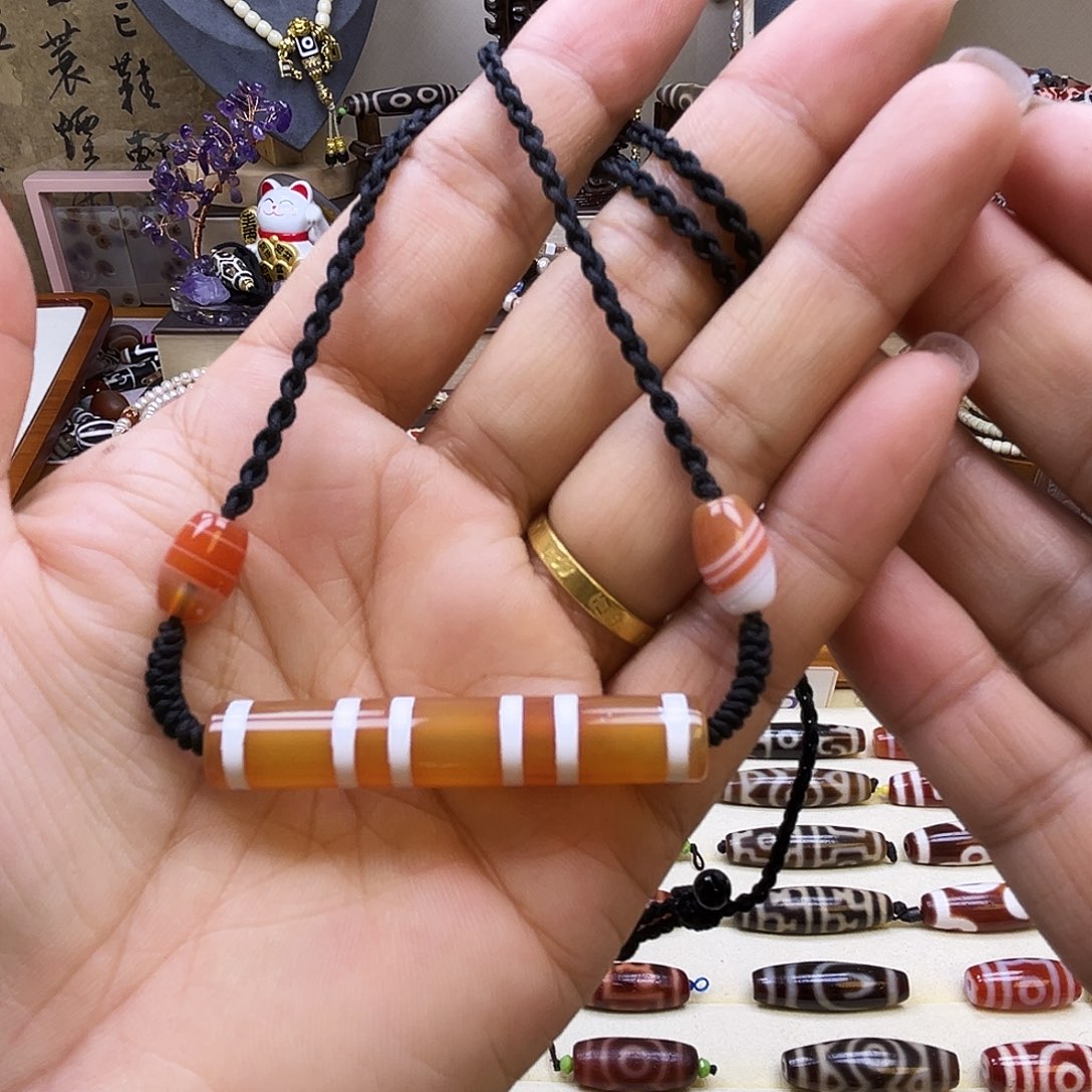 玛瑙/玉髓未镶嵌颈饰