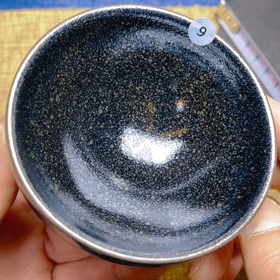 茶盏龙窑柴烧平口器型9口径