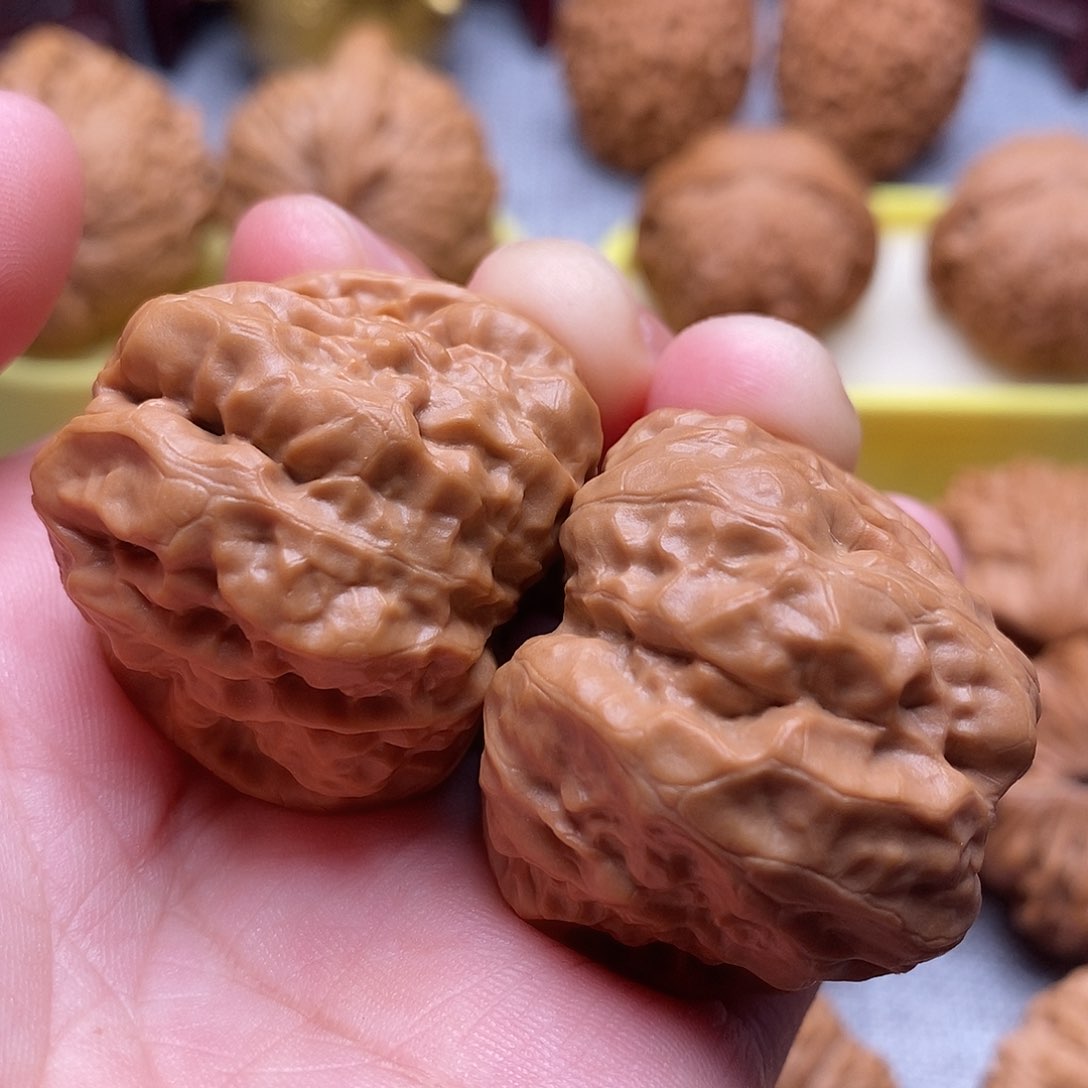 文玩核桃把件36.5精品毕业延庆蛙不议价