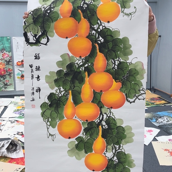 国画我的心好痛啊我的心真的好痛啊