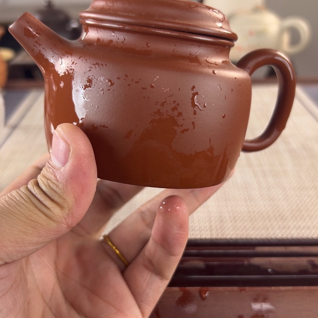 紫砂微瑕茶壶开仓放粮