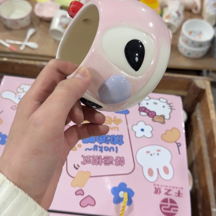 釉下彩高温陶瓷摆件