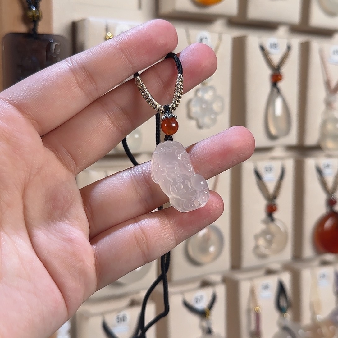 菜***9玛瑙/玉髓未镶嵌颈饰