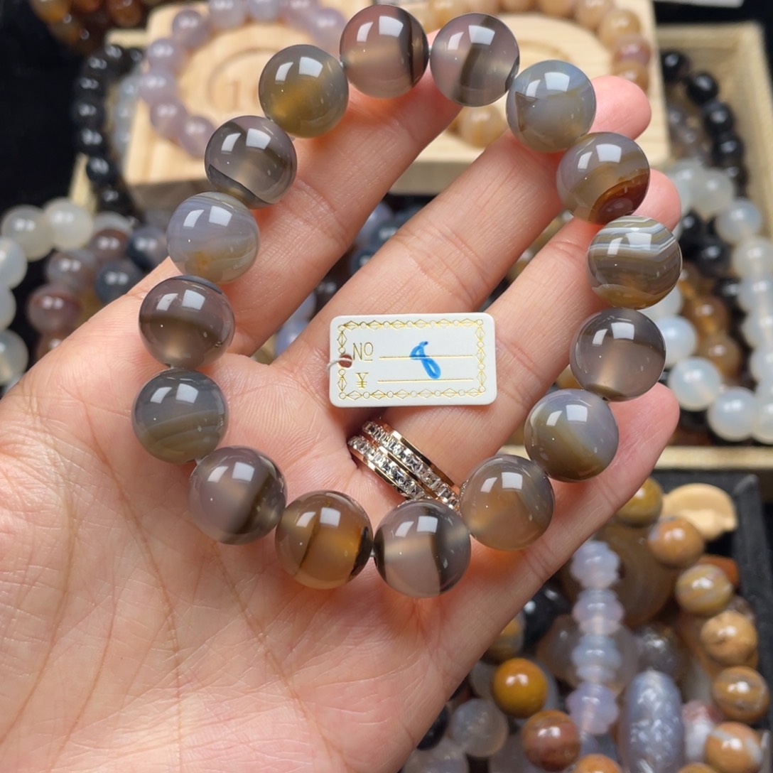 玛瑙/玉髓未镶嵌手链