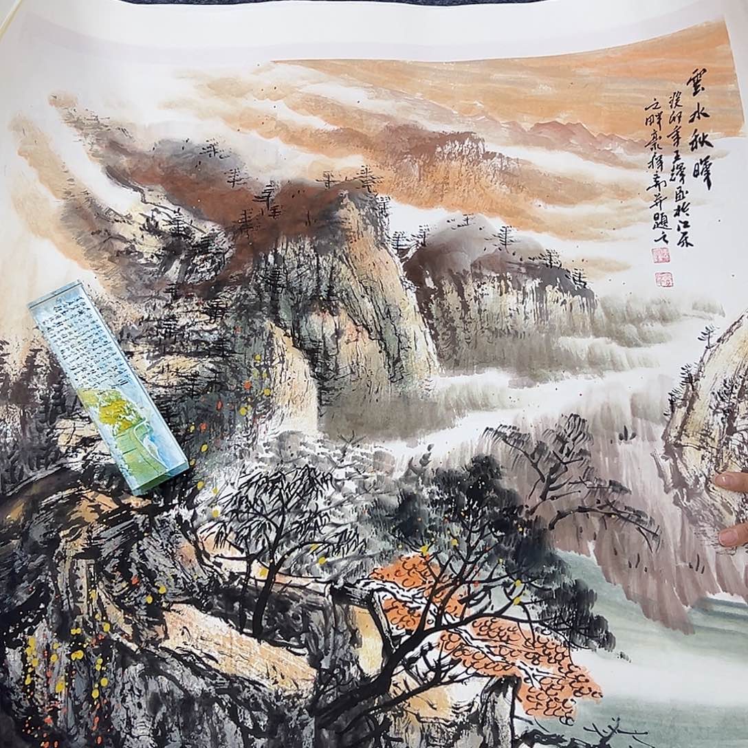 国画事事顺心如意万事如意万事如意