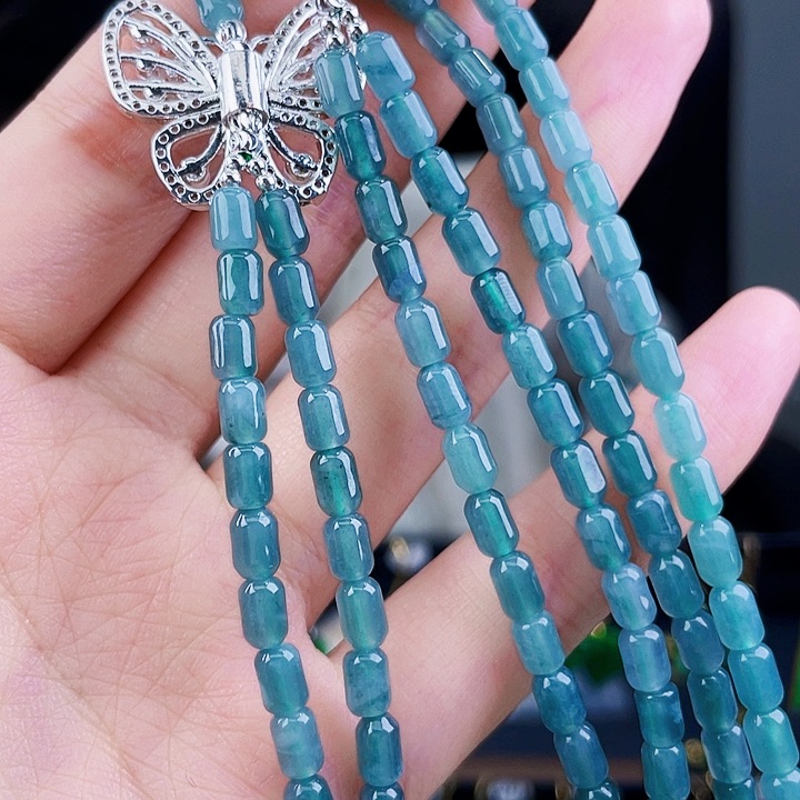 翡翠颈饰未镶嵌饰品