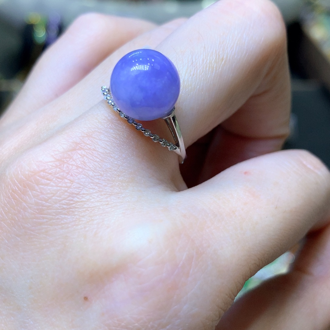 【闪购商品】翡翠颈饰18K金镶嵌翡翠吊坠项链